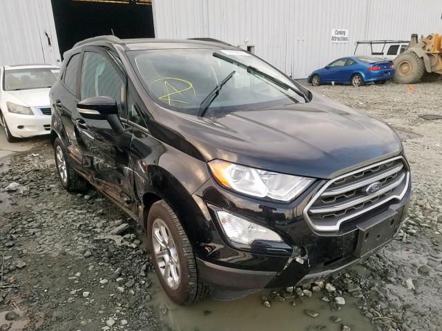 MAJ3P1TE3JC164192 - 2018 FORD ECOSPORT S BLACK photo 1