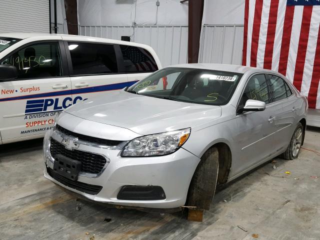 1G11C5SL0EF154818 - 2014 CHEVROLET MALIBU 1LT 银色 照片 2