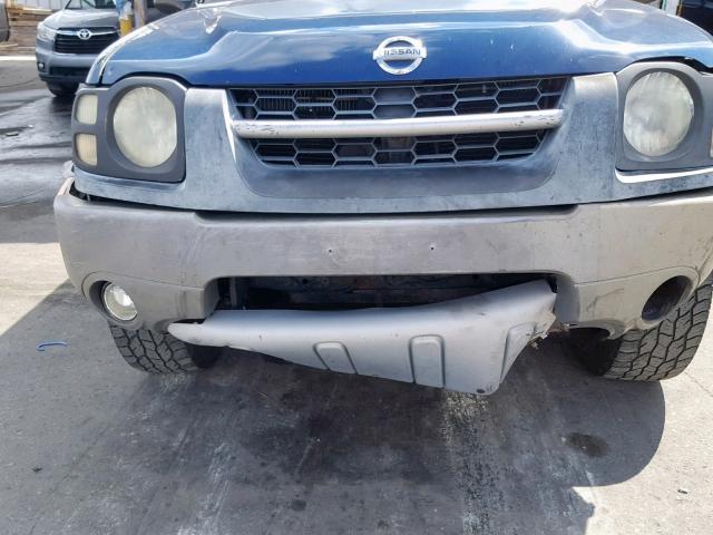 5N1ED28YX4C625988 - 2004 NISSAN XTERRA XE BLUE photo 9