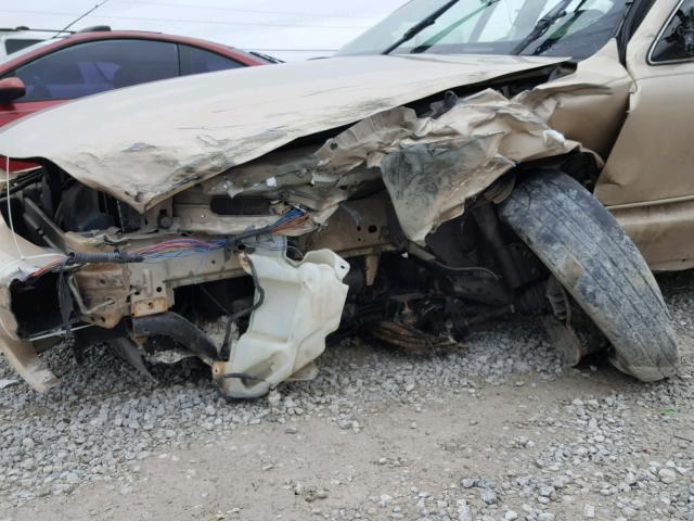 1G3NL52T31C164473 - 2001 OLDSMOBILE ALERO GL GOLD photo 9