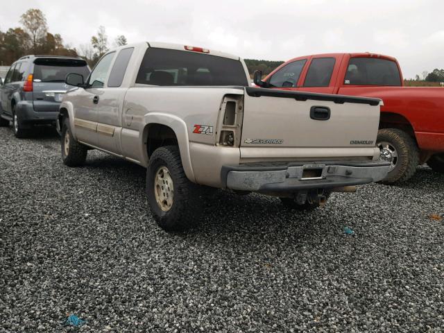 1GCEK19TX4E335231 - 2004 CHEVROLET SILVERADO SILVER photo 3