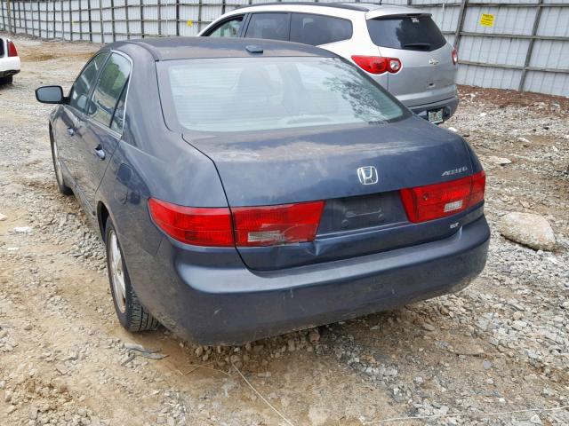 1HGCM56855A150037 - 2005 HONDA ACCORD EX GRAY photo 3