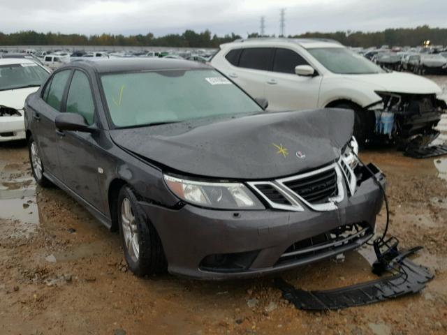 YS3FA4CYXB1307116 - 2011 SAAB 9-3 2.0T CHARCOAL photo 1