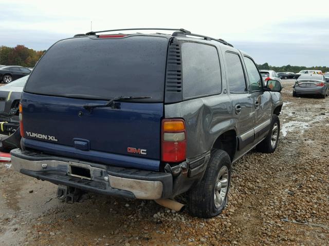 1GKEC13T91R138498 - 2001 GMC YUKON GRAY photo 4