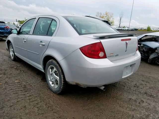 1G2AL55F377256323 - 2007 PONTIAC G5 SE SILVER photo 3