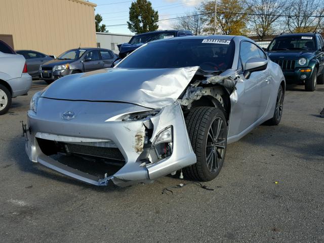 JF1ZNAA15D1722477 - 2013 TOYOTA SCION FR-S SILVER photo 2