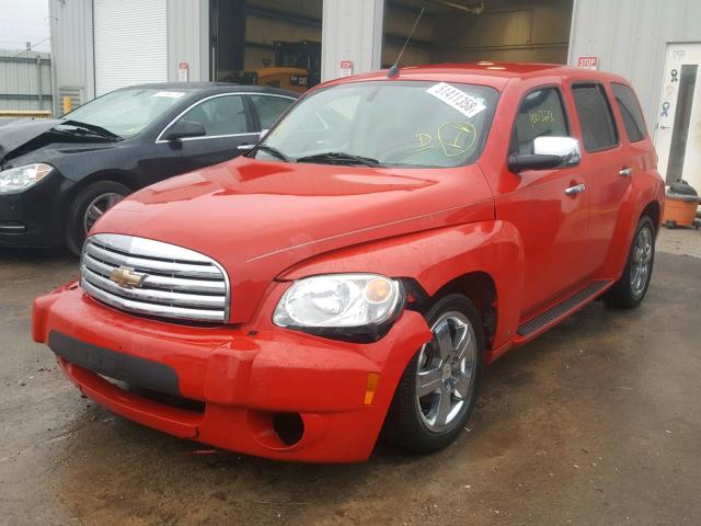 3GNCA53V69S637602 - 2009 CHEVROLET HHR LT RED photo 2