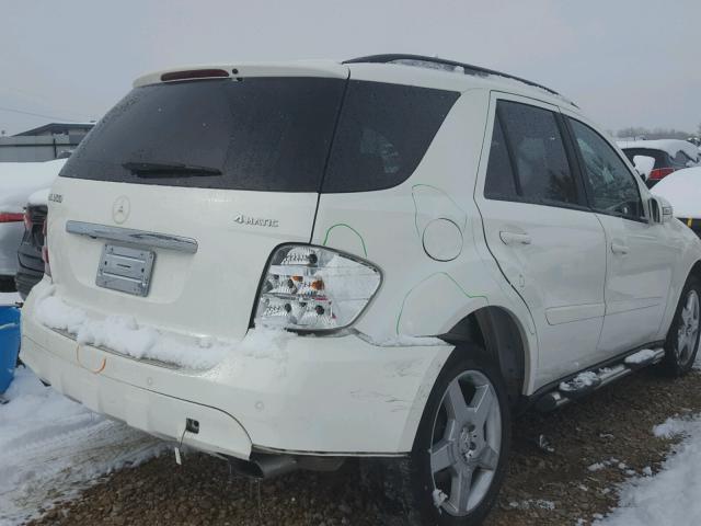 4JGBB86E47A251754 - 2007 MERCEDES-BENZ ML 350 WHITE photo 9