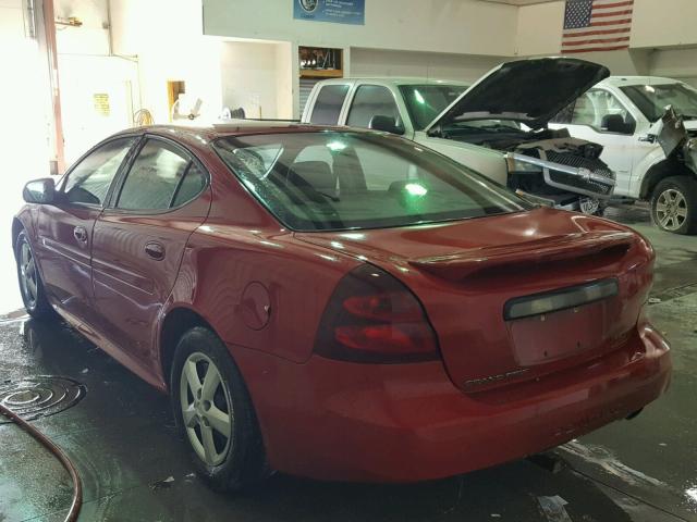 2G2WP552671215852 - 2007 PONTIAC GRAND PRIX წითელი ფოტო 3