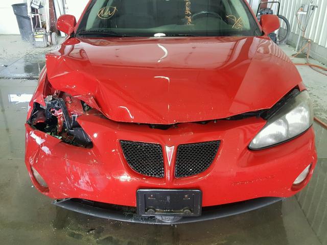 2G2WP552671215852 - 2007 PONTIAC GRAND PRIX წითელი ფოტო 9