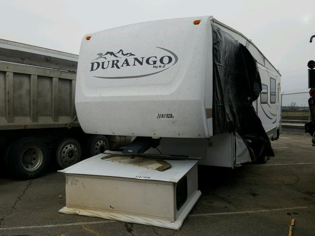 4EZFD322987026984 - 2008 KZ DURANGO TR WHITE photo 2