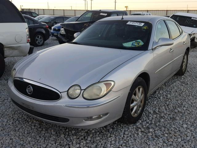 2G4WD532651210263 - 2005 BUICK LACROSSE C SILVER photo 2