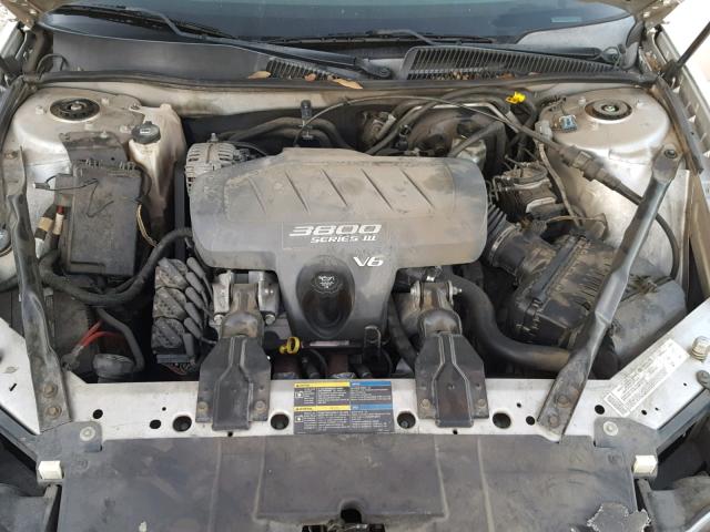 2G4WD532651210263 - 2005 BUICK LACROSSE C SILVER photo 7