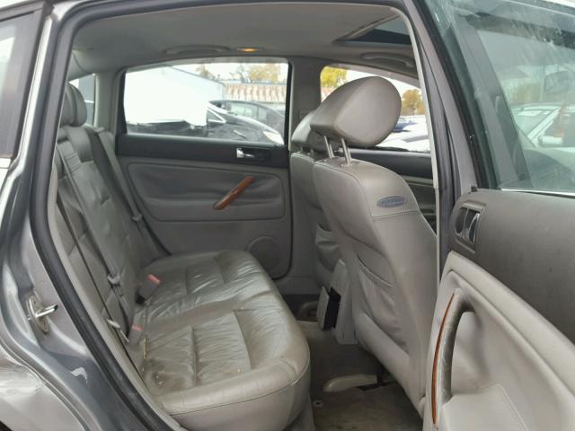 WVWRH63B91P285256 - 2001 VOLKSWAGEN PASSAT GLX 灰色 照片 6