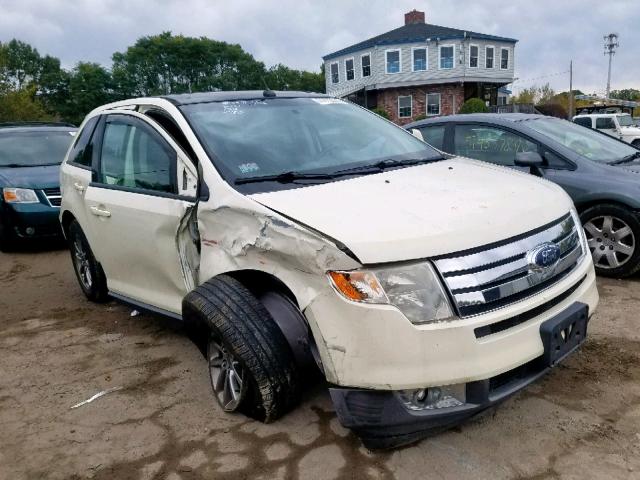 2FMDK38C18BB47980 - 2008 FORD EDGE SEL CREAM photo 1