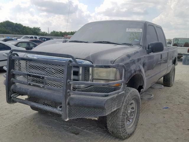 1FTSWS1P44EA39008 - 2004 FORD F350 SRW S GRAY photo 2