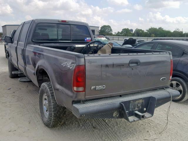 1FTSWS1P44EA39008 - 2004 FORD F350 SRW S GRAY photo 3