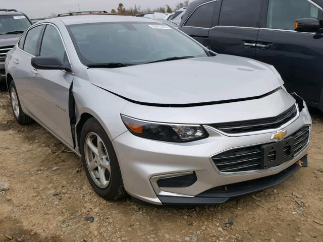 1G1ZB5ST3JF171905 - 2018 CHEVROLET MALIBU LS ვერცხლისფერი ფოტო 1