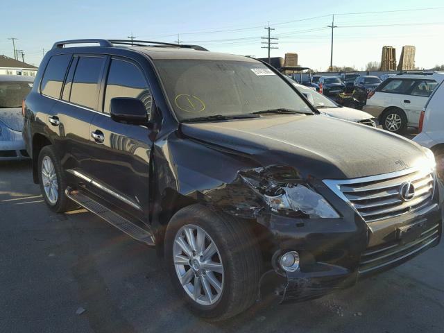 JTJHY00W194021717 - 2009 LEXUS LX 570 BLACK photo 1