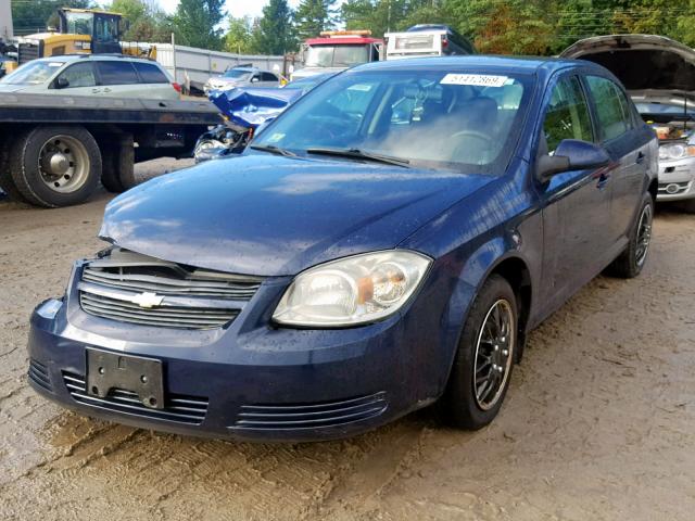 1G1AD5F5XA7228503 - 2010 CHEVROLET COBALT 1LT BLUE photo 2