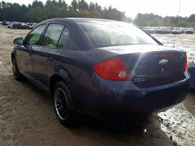 1G1AD5F5XA7228503 - 2010 CHEVROLET COBALT 1LT BLUE photo 3