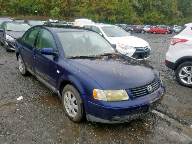 WVWMA23B8YP430482 - 2000 VOLKSWAGEN PASSAT GLS BLUE photo 1