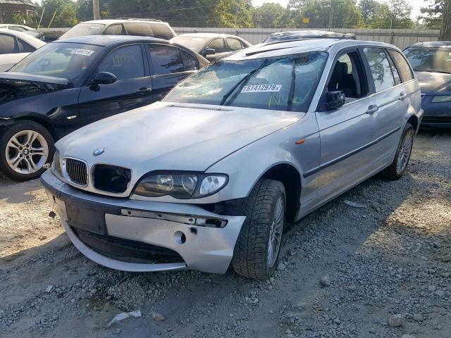 WBAEP33493PF01837 - 2003 BMW 325 XIT SILVER photo 2