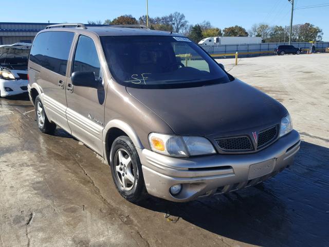 1GMDX03E81D115942 - 2001 PONTIAC MONTANA BROWN photo 1