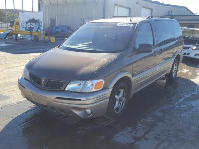 1GMDX03E81D115942 - 2001 PONTIAC MONTANA BROWN photo 2