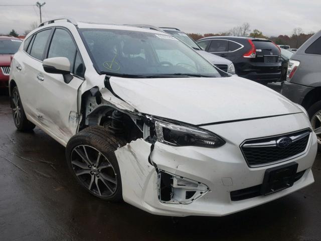 4S3GTAU68H3737600 - 2017 SUBARU IMPREZA LI WHITE photo 1