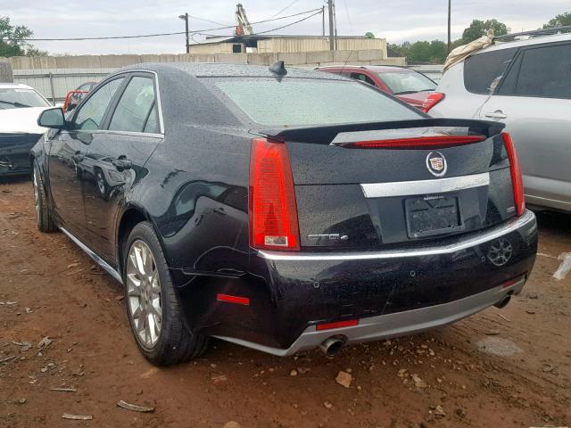 1G6DS5ED9B0152210 - 2011 CADILLAC CTS PREMIU BLACK photo 3