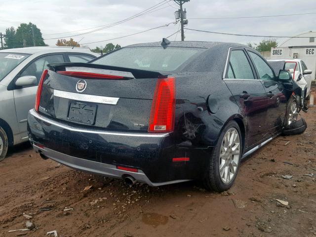 1G6DS5ED9B0152210 - 2011 CADILLAC CTS PREMIU BLACK photo 4