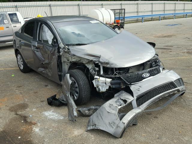 KNAFU4A25B5459338 - 2011 KIA FORTE EX SILVER photo 1