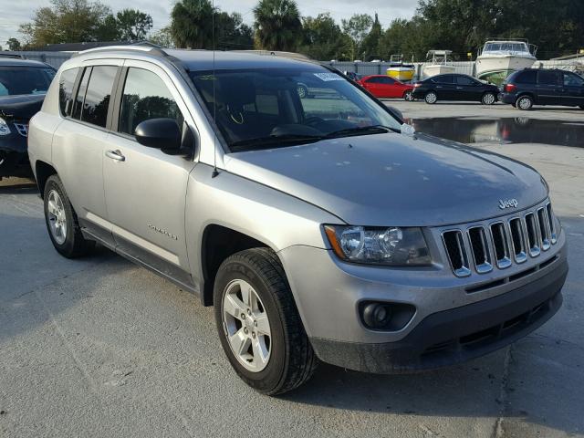 1C4NJCBA4FD208880 - 2015 JEEP COMPASS SP 银色 照片 1