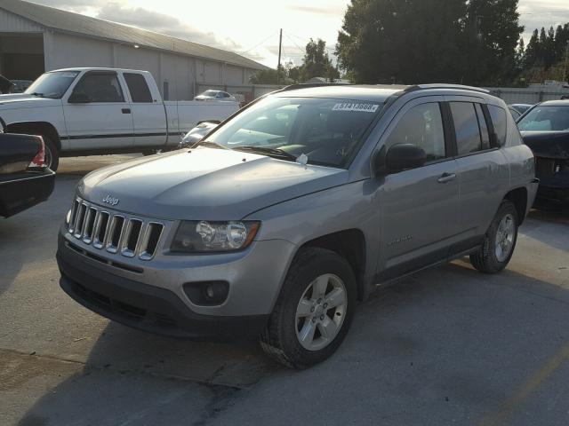 1C4NJCBA4FD208880 - 2015 JEEP COMPASS SP 银色 照片 2