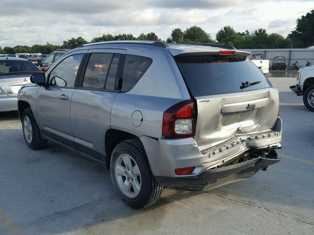 1C4NJCBA4FD208880 - 2015 JEEP COMPASS SP 银色 照片 3