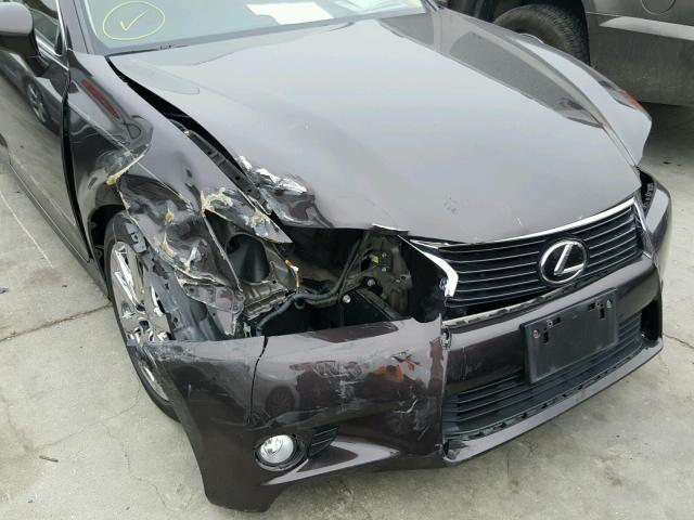 JTHBE1BL2D5003335 - 2013 LEXUS GS 350 BROWN photo 9