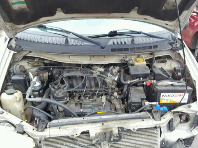 4N2ZN15T42D800567 - 2002 NISSAN QUEST GXE SILVER photo 7