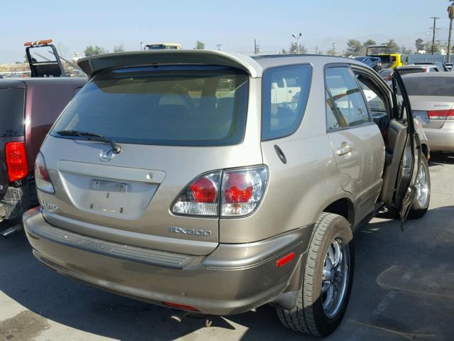 JTJHF10U820240181 - 2002 LEXUS RX 300 GOLD photo 4