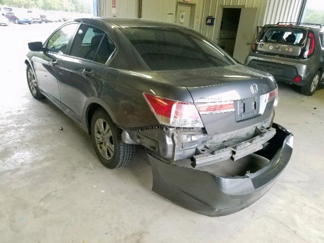 1HGCP2F4XBA059456 - 2011 HONDA ACCORD LXP GRAY photo 3