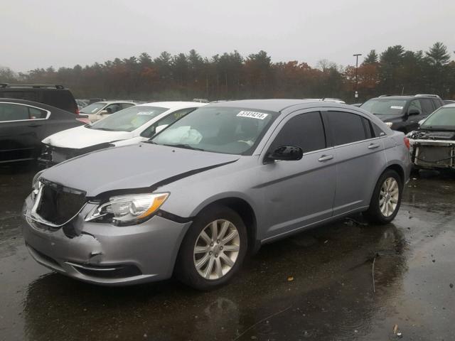 1C3CCBBG0EN105548 - 2014 CHRYSLER 200 TOURIN SILVER photo 2