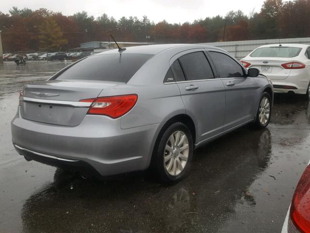 1C3CCBBG0EN105548 - 2014 CHRYSLER 200 TOURIN SILVER photo 4