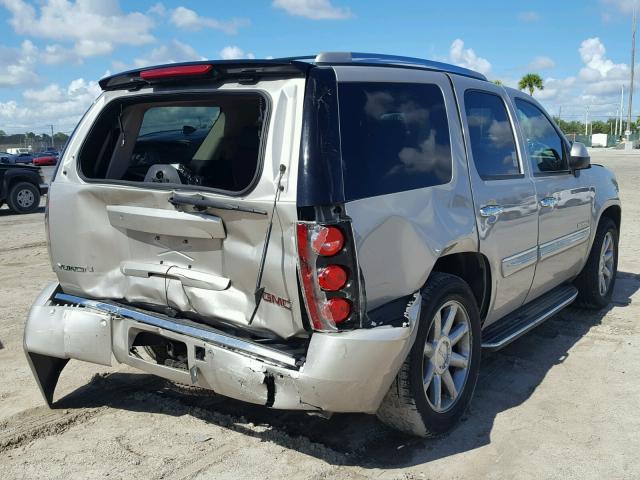 1GKFK63818J175764 - 2008 GMC YUKON DENA TAN photo 4