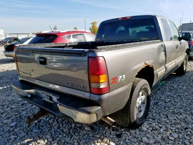 2GCEK19T711353733 - 2001 CHEVROLET SILVERADO GRAY photo 4