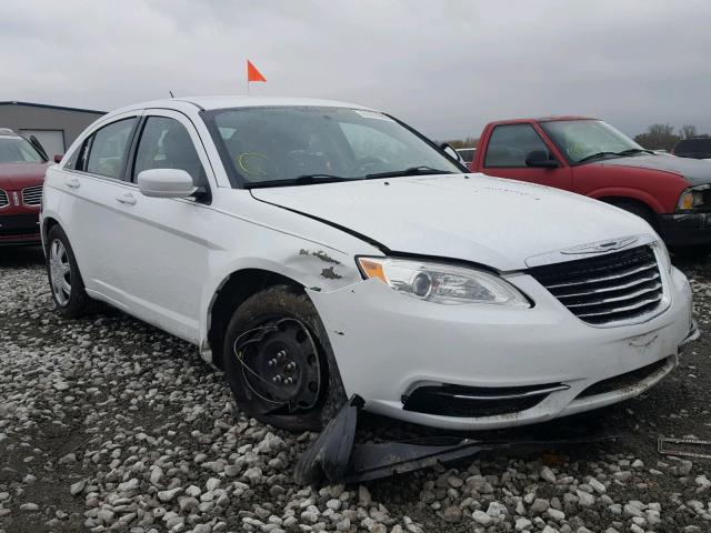 1C3BC4FB9BN570444 - 2011 CHRYSLER 200 LX WHITE photo 1