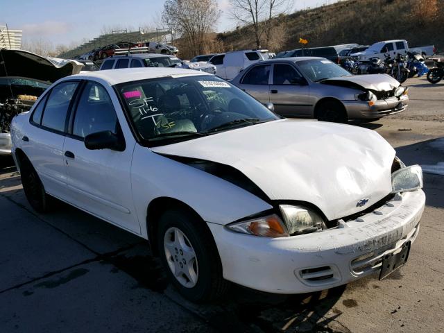 1G1JC524317354654 - 2001 CHEVROLET CAVALIER B WHITE photo 1