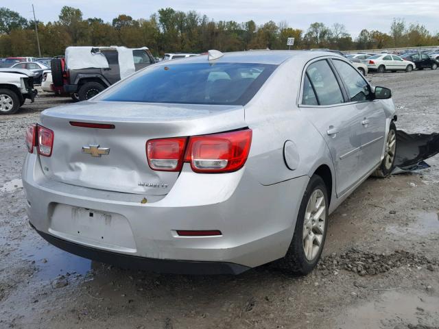 1G11C5SL3FU141025 - 2015 CHEVROLET MALIBU 1LT SILVER photo 4