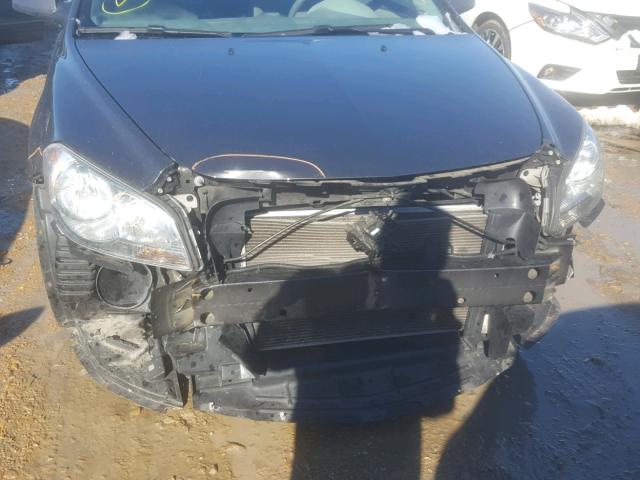 1G1ZC5E0XCF260341 - 2012 CHEVROLET MALIBU 1LT BLACK photo 9