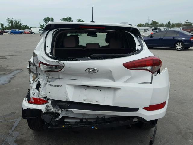 KM8J33A42GU125210 - 2016 HYUNDAI TUCSON LIM WHITE photo 9