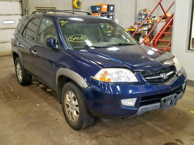 2HNYD18923H518444 - 2003 ACURA MDX TOURIN BLUE photo 1